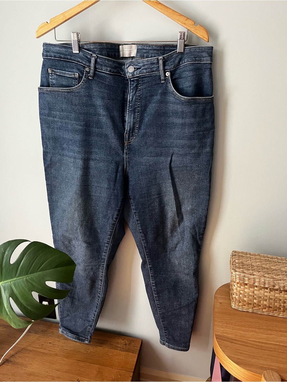 Everlane Curvy Way High Skinny Cropped Jeans